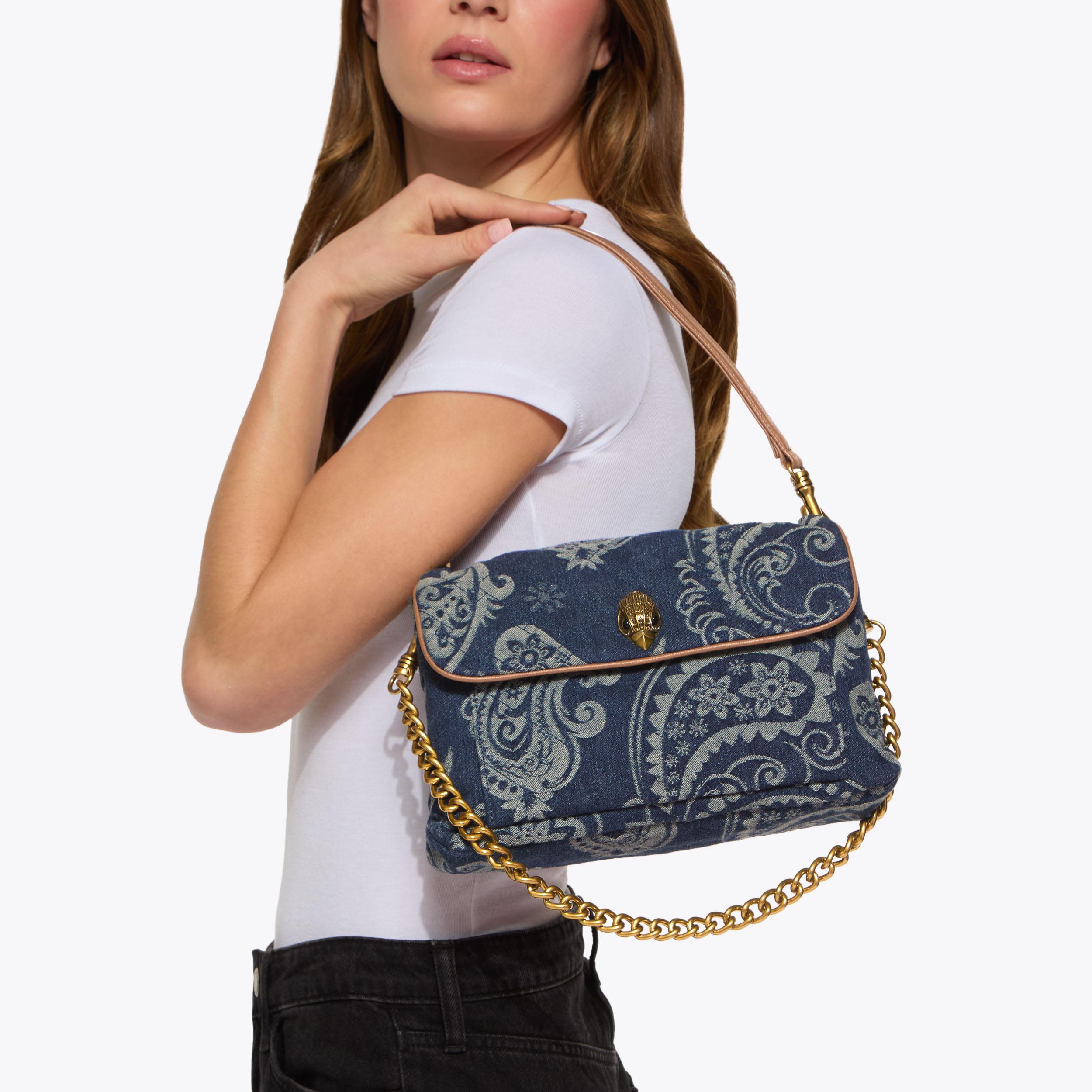 Kurt Geiger London Celia Shoulder Bag - Blue - view 2