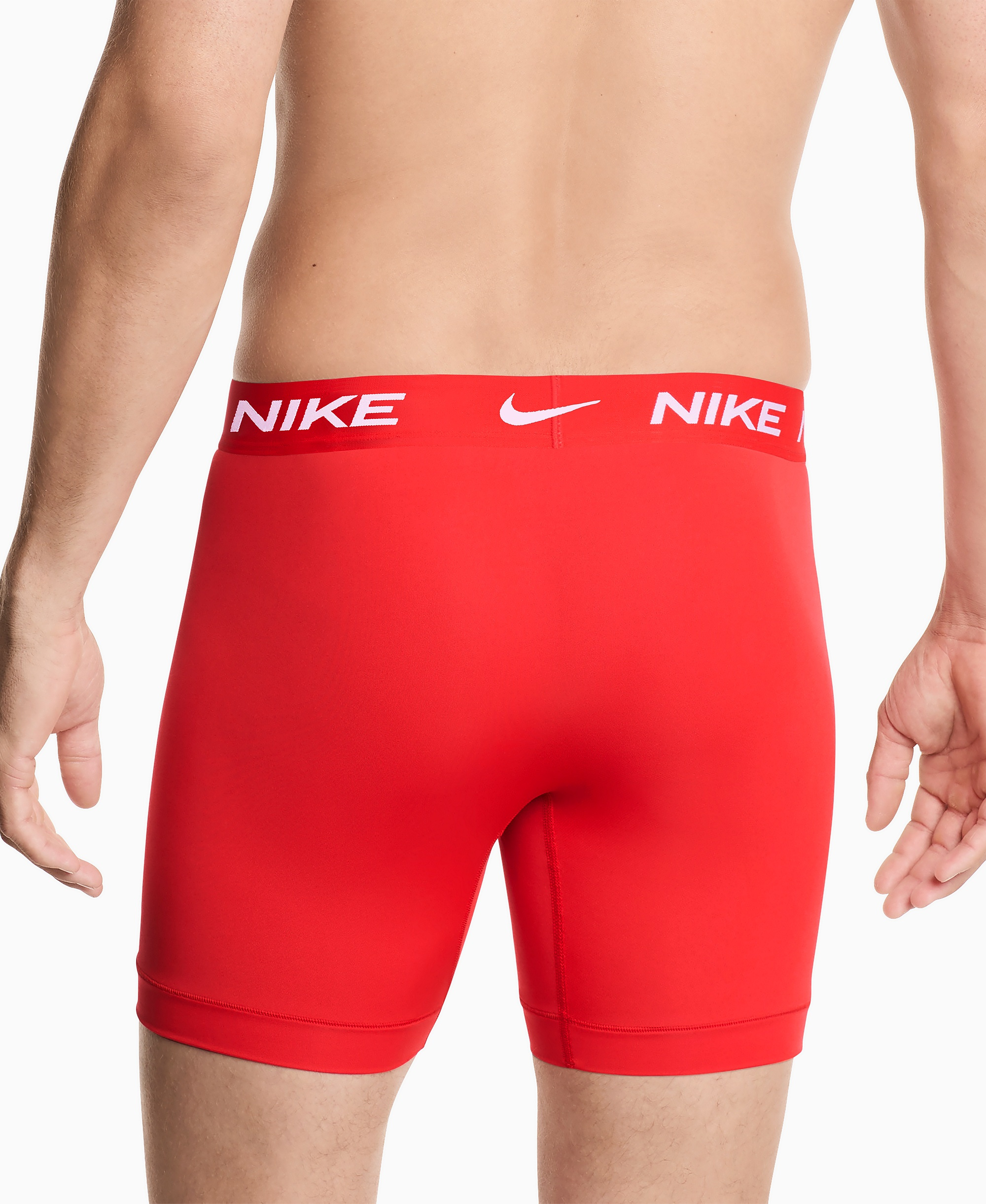 Nike Men's Essential Micro Boxer Briefs, 3-Pack - Chile Red