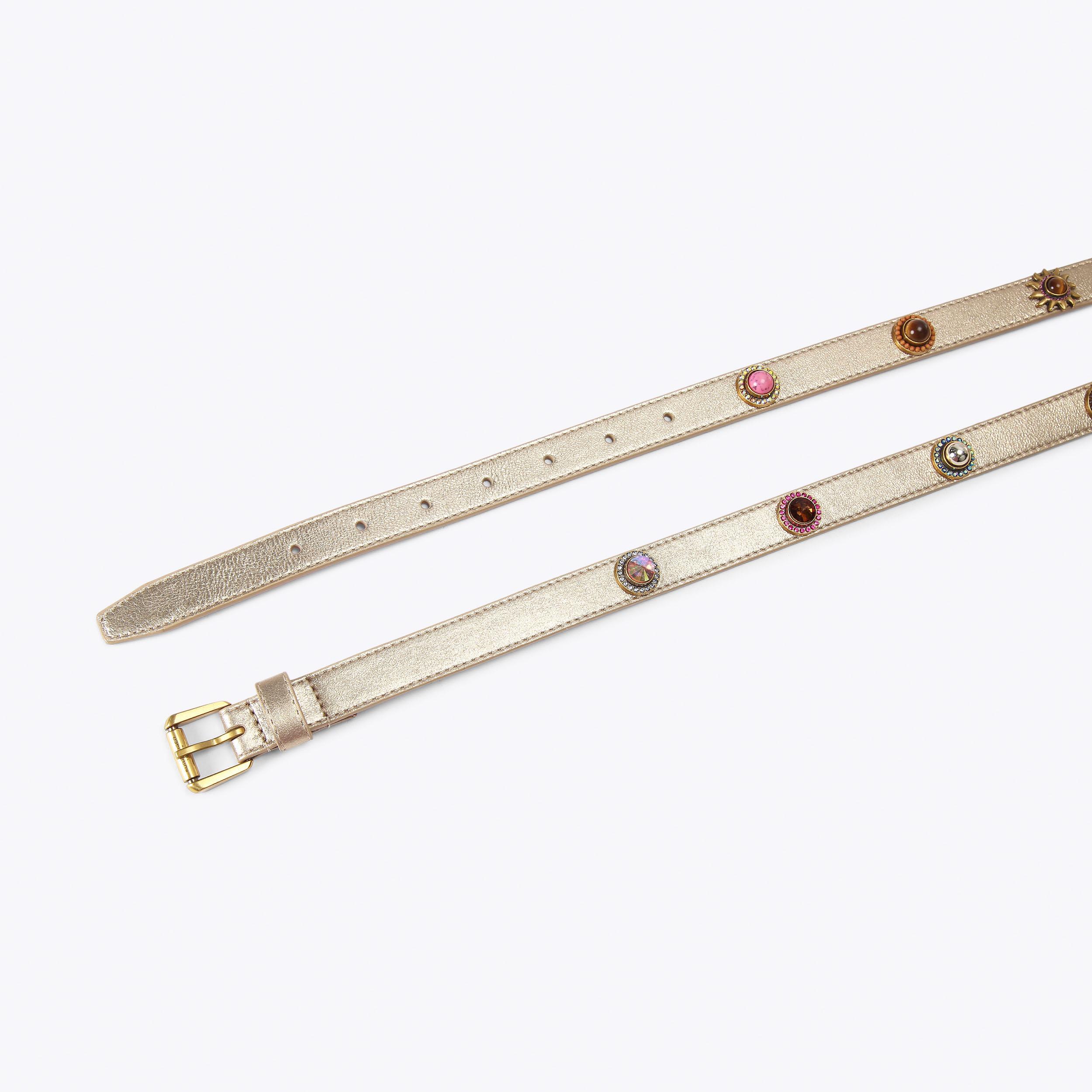 Kurt Geiger London Octavia Belt - Metallics - view 3