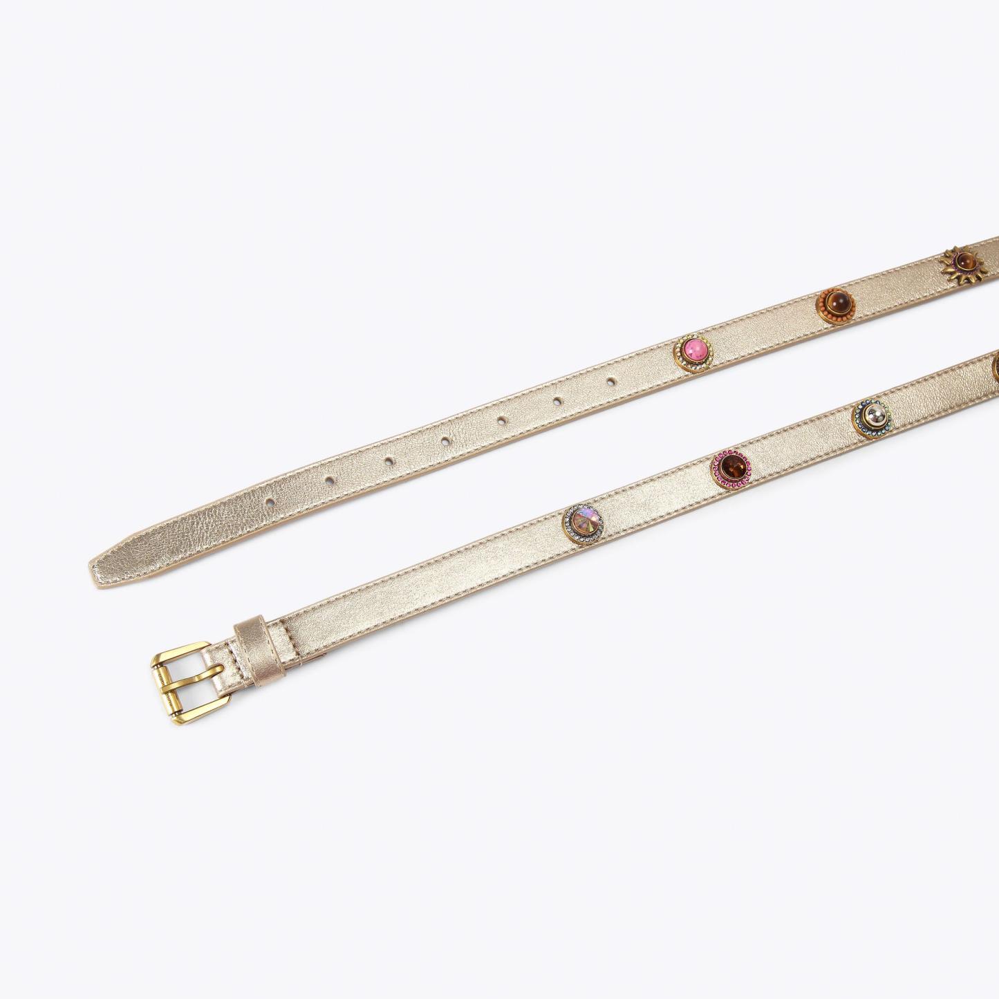 Kurt Geiger London Octavia Belt - Metallics - view 3
