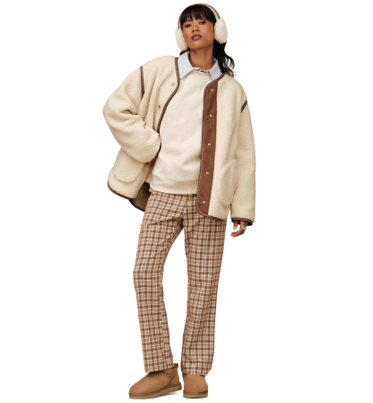 UGG Women's Emmersyn UGGbraid Jacket - Cream