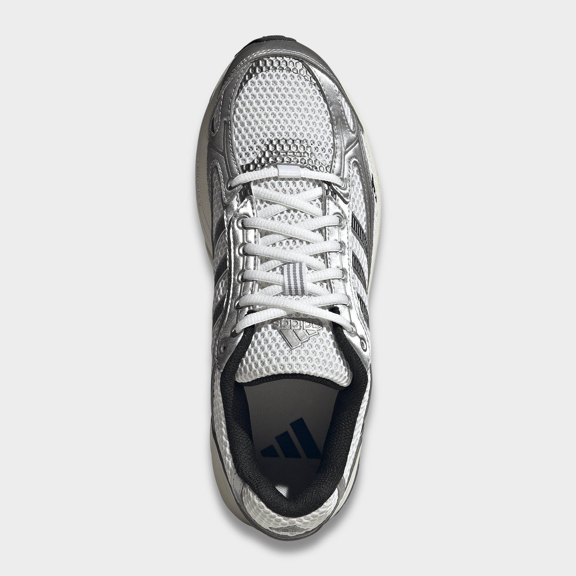 Men's adidas Spiritain 2000 Casual Shoes - Part 1 - Cloud White/Iron Metallic/Semi Lucid Blue - Top view