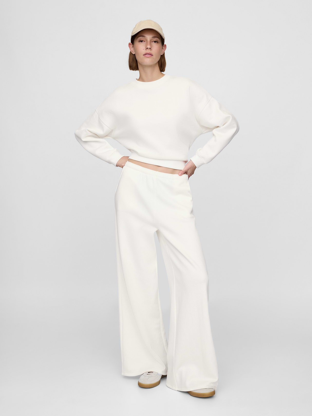 VintageSoft Baggy Sweatpants - New off white