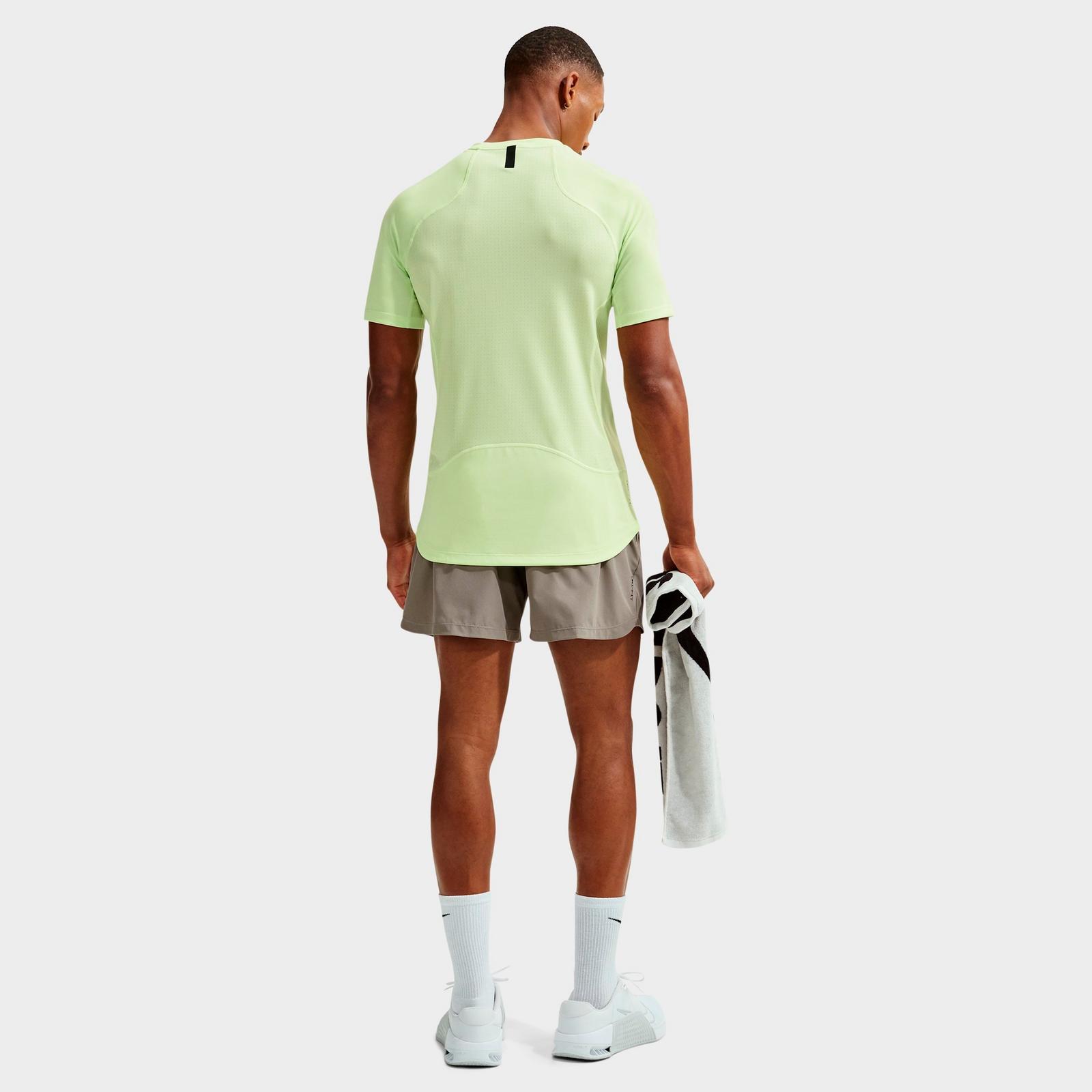 Men's Nike Pro Dri-FIT Training Top - Light Liquid Lime/Black