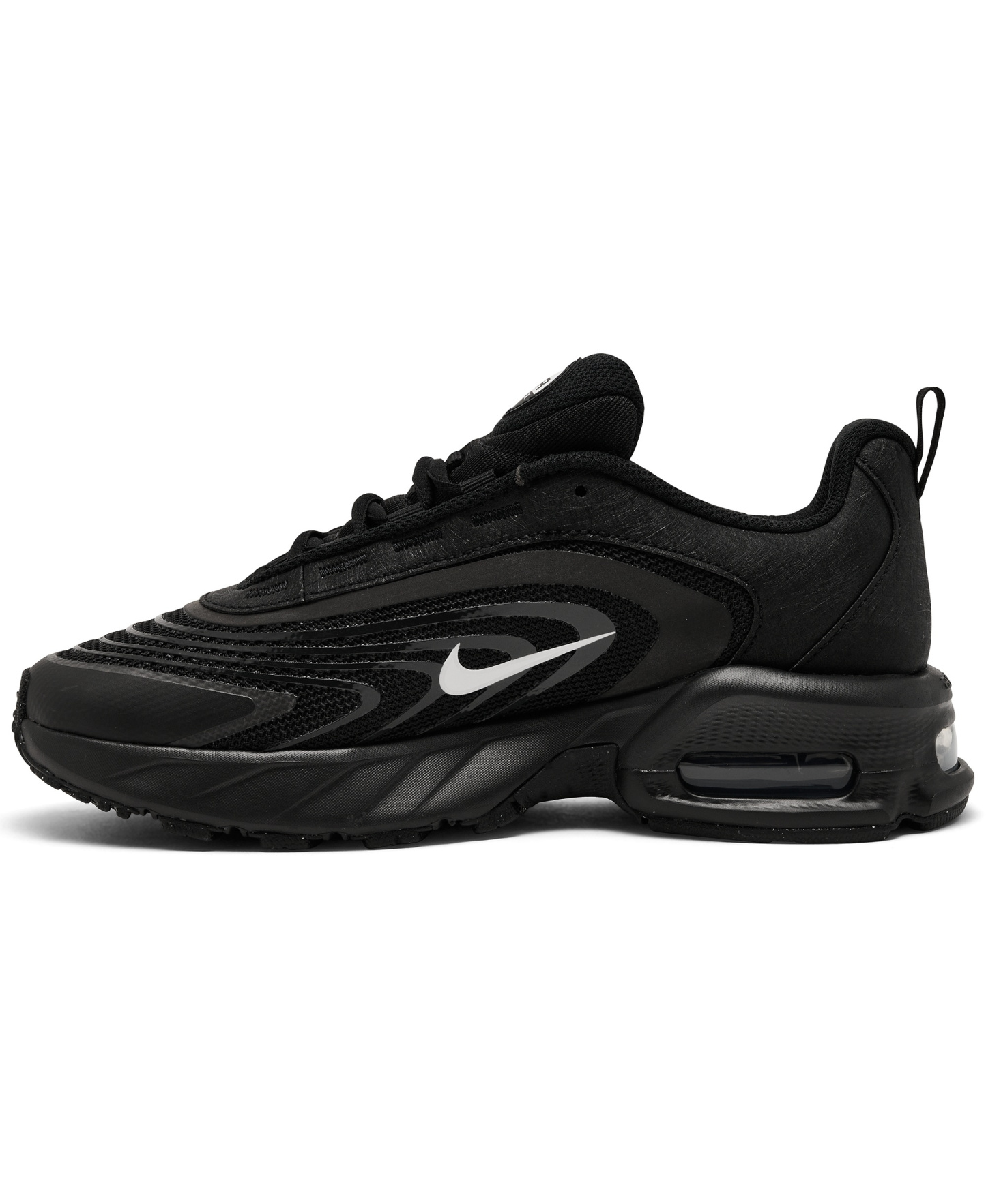Nike Big Kids' Air Max Fire Casual Sneakers From Finish Line - Black, White