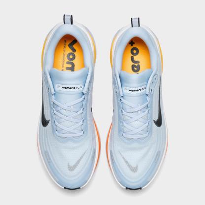 Men's Nithtke Vomero Plus Running Shoes - Part 1 - Hydrogen Blue/White/Total Orange/Black - Top view