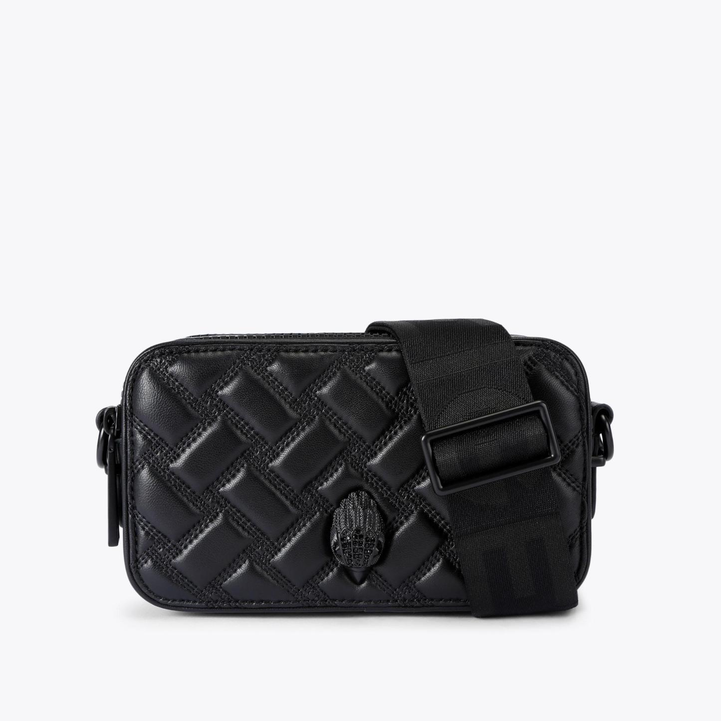 Kurt Geiger London Dual Zip Kensington Camera Bag - Black