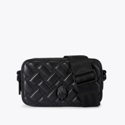 Kurt Geiger London Dual Zip Kensington Camera Bag - Black