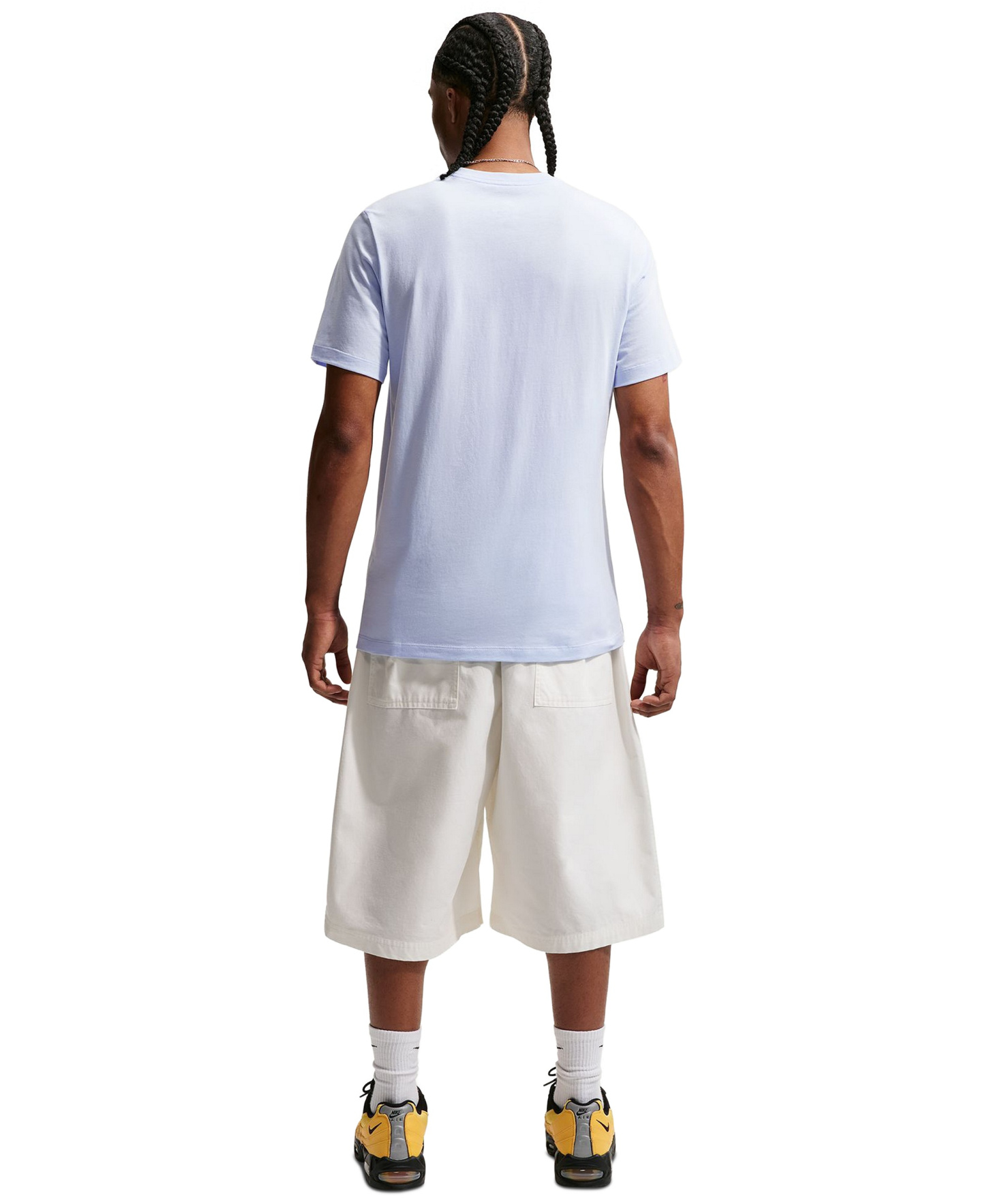 Nike Men's Futura Festival Graphic Cotton T-Shirt - Hydrogen Blue