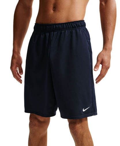 Nike Men's 9" Drawcord Training Shorts - Obsidian/White