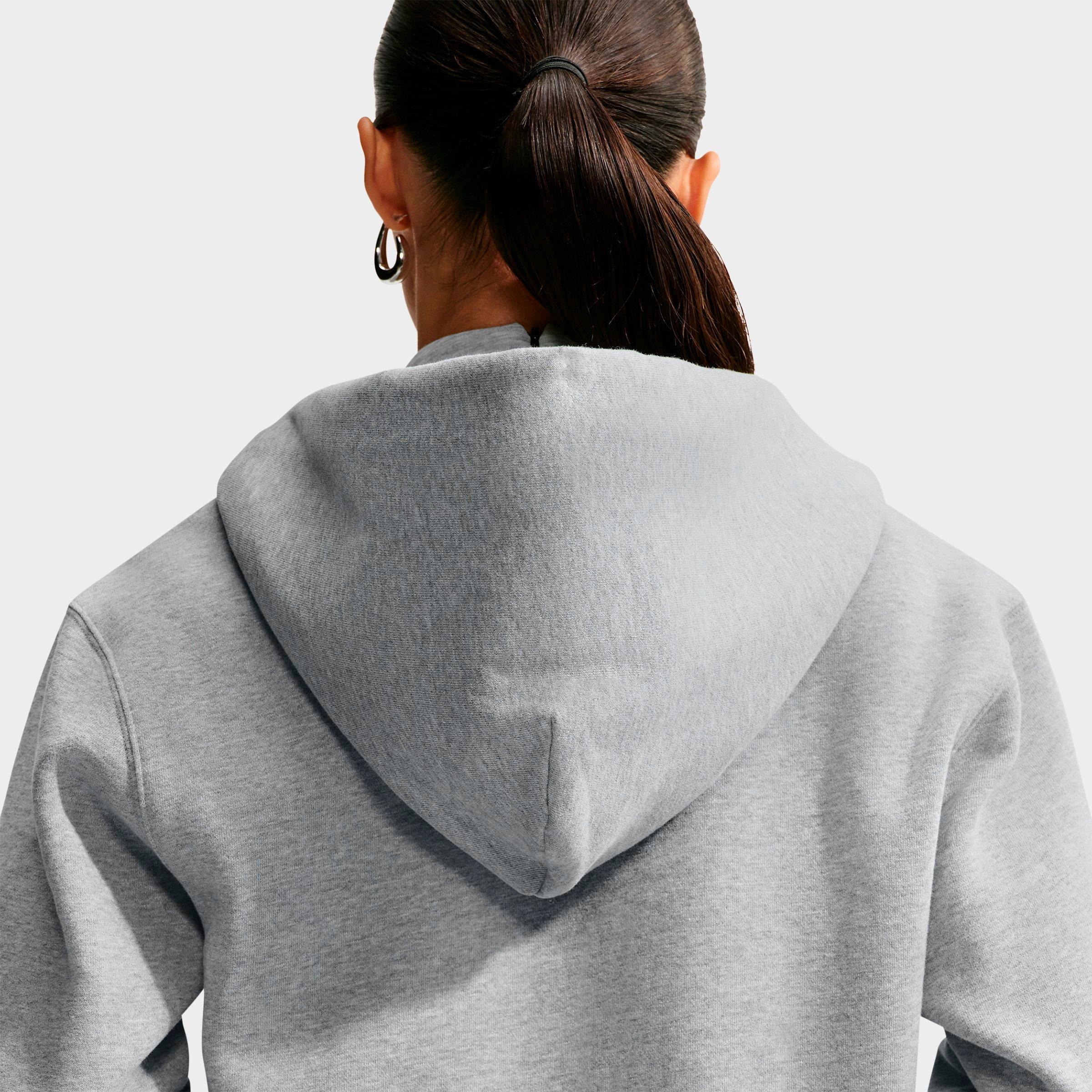 Women's Nithtke Studio Fleece Medium-Weight Full-Zip Hoodie - Dark Grey Heather/Sail