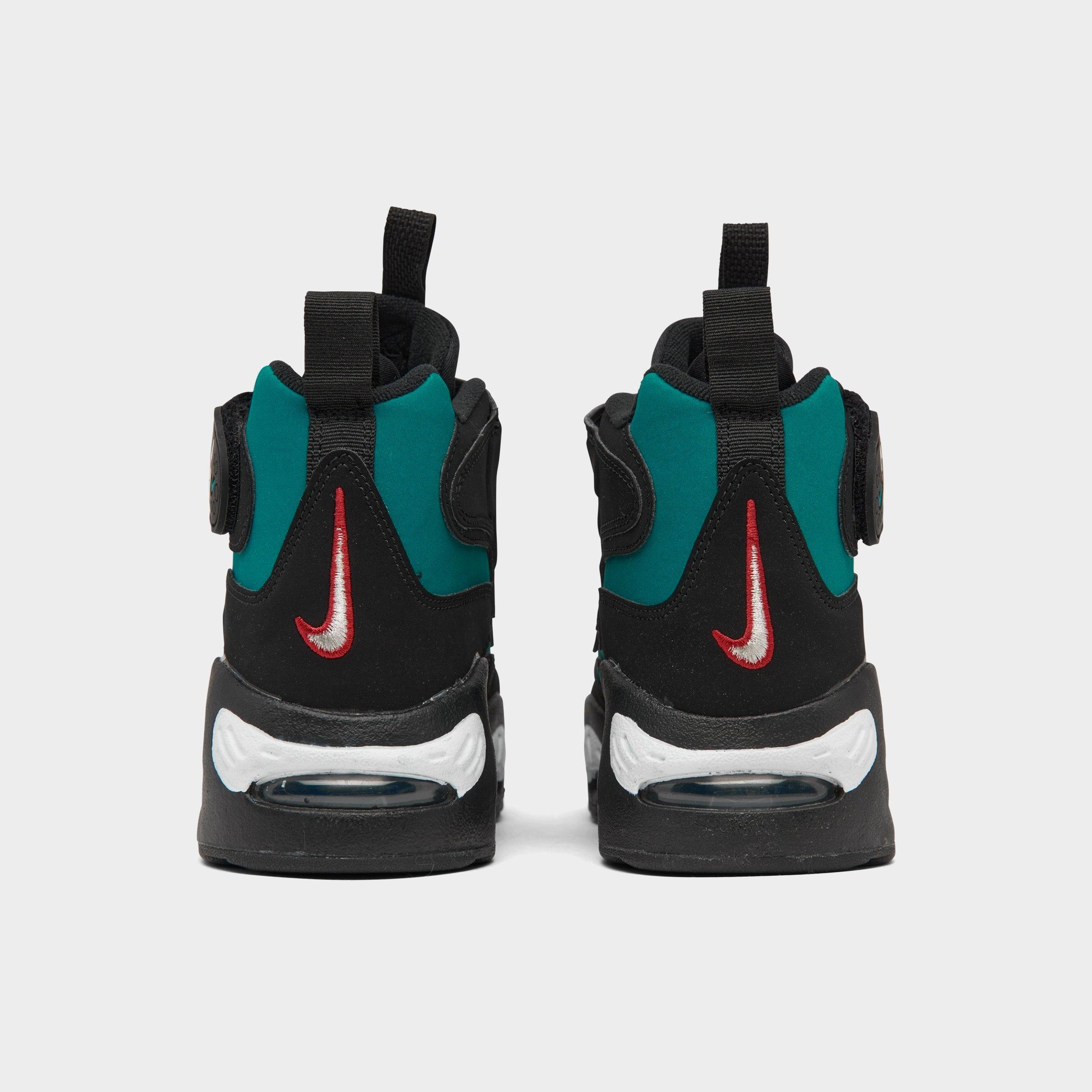 Big Kids' Nithtke Air Griffey Max 1 Casual Shoes - Black/Multicolor/Fresh Water/White - Back view