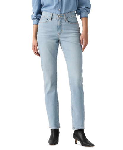 Levi's Women's Classic Mid-Rise Straight-Leg Jeans - Up And Away