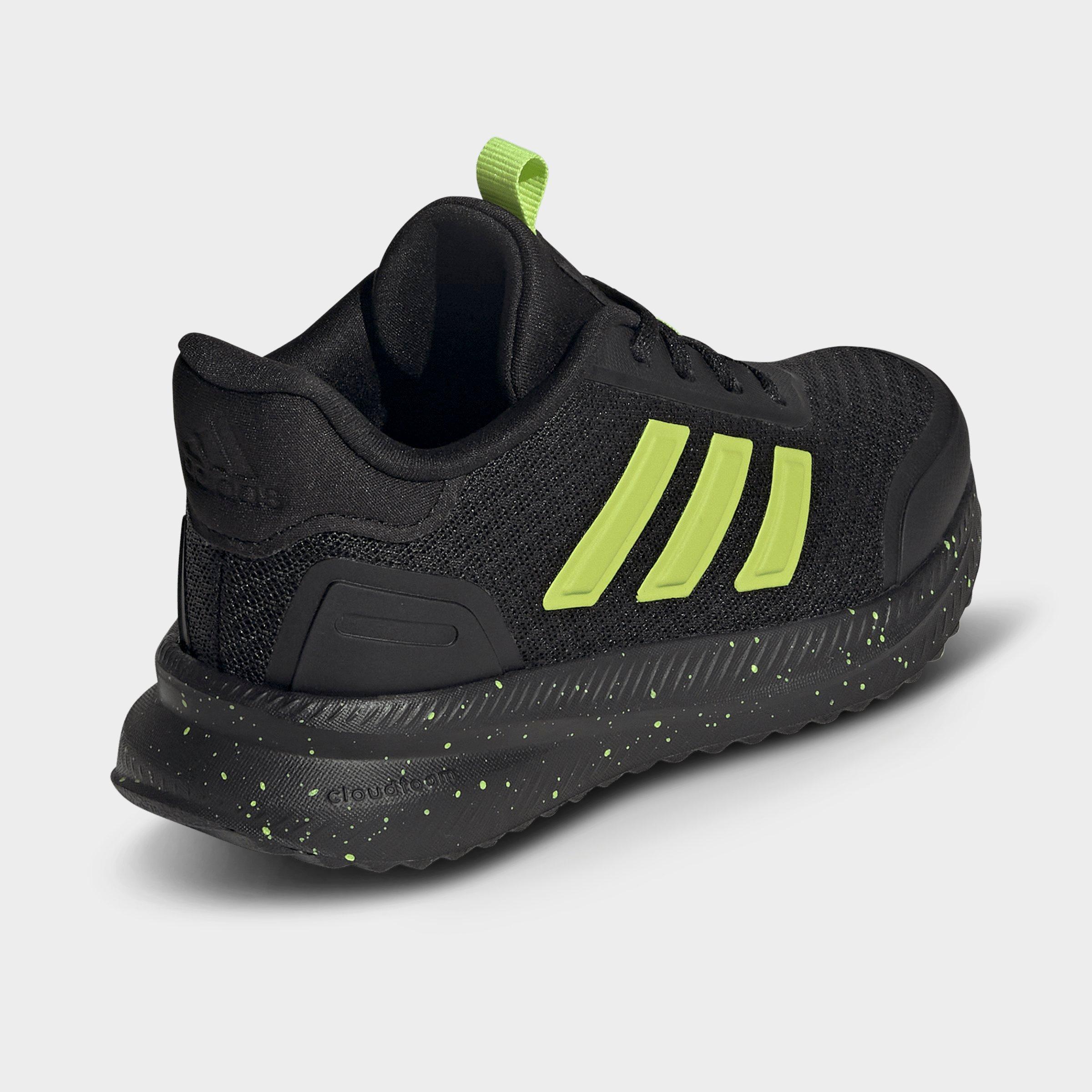 Big Kids' adidas X_PLRPATH Casual Shoes - Core Black/Solar Slime/Solar Slime - Back view