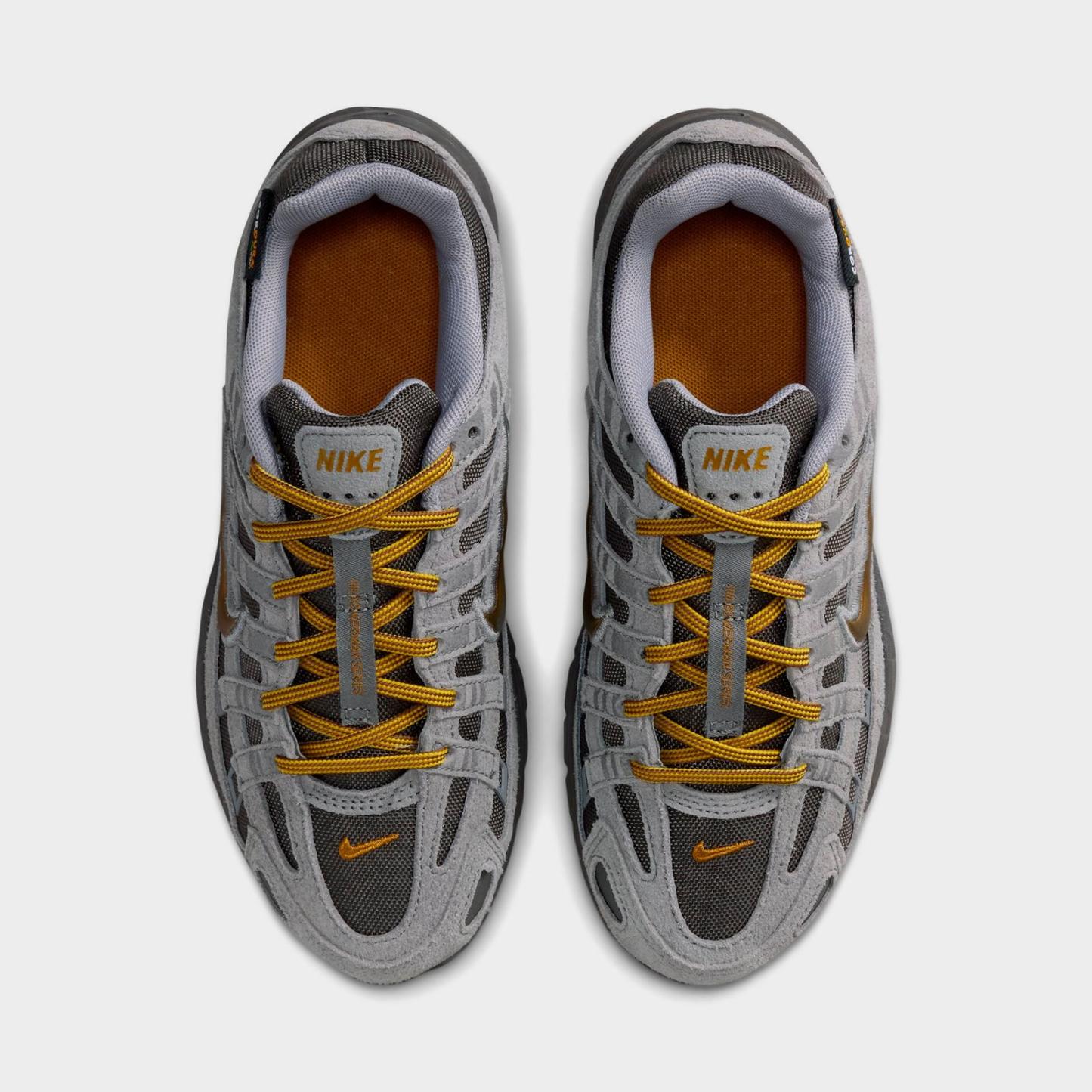 Big Kids' Nike P-6000 Casual Shoes - Medium Ash/Pencil Point/Cement Grey/Golden Hops