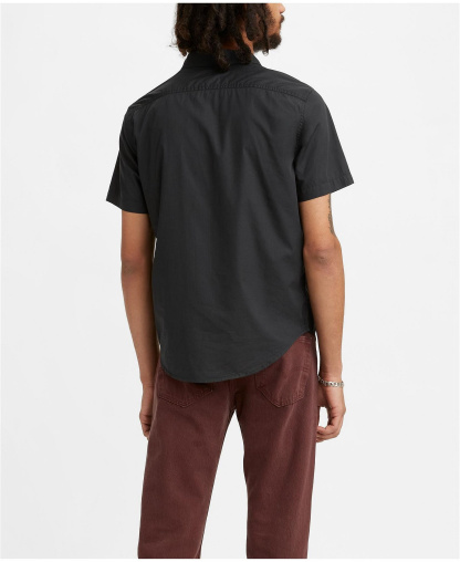 Levi's Men's Classic Pocket Short-Sleeve Shirt - Jet Black