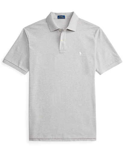 Polo Ralph Lauren Men's Big & Tall Cotton Short-Sleeve Polo Shirt - Spring Heather/C1730