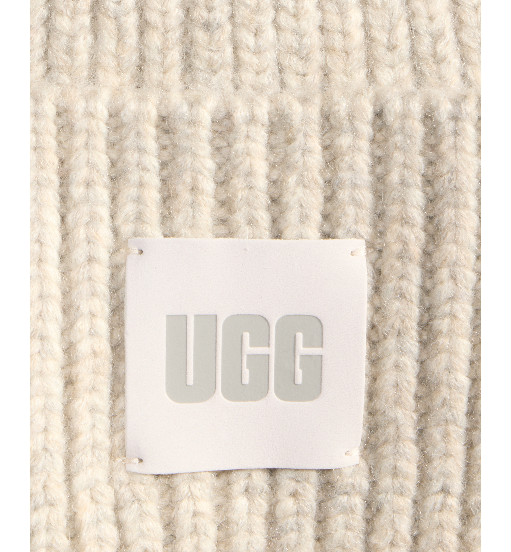 UGG® Men's Chunky Ribbed Beanie - Light Gray