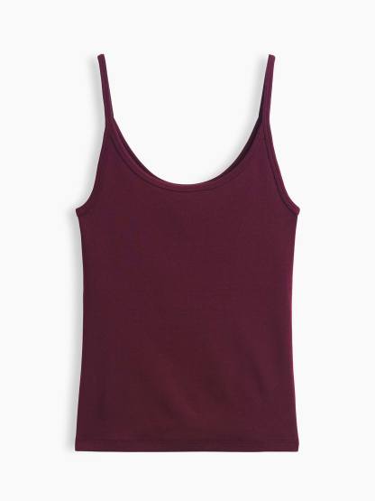 Modern Crop Cami - Noir red