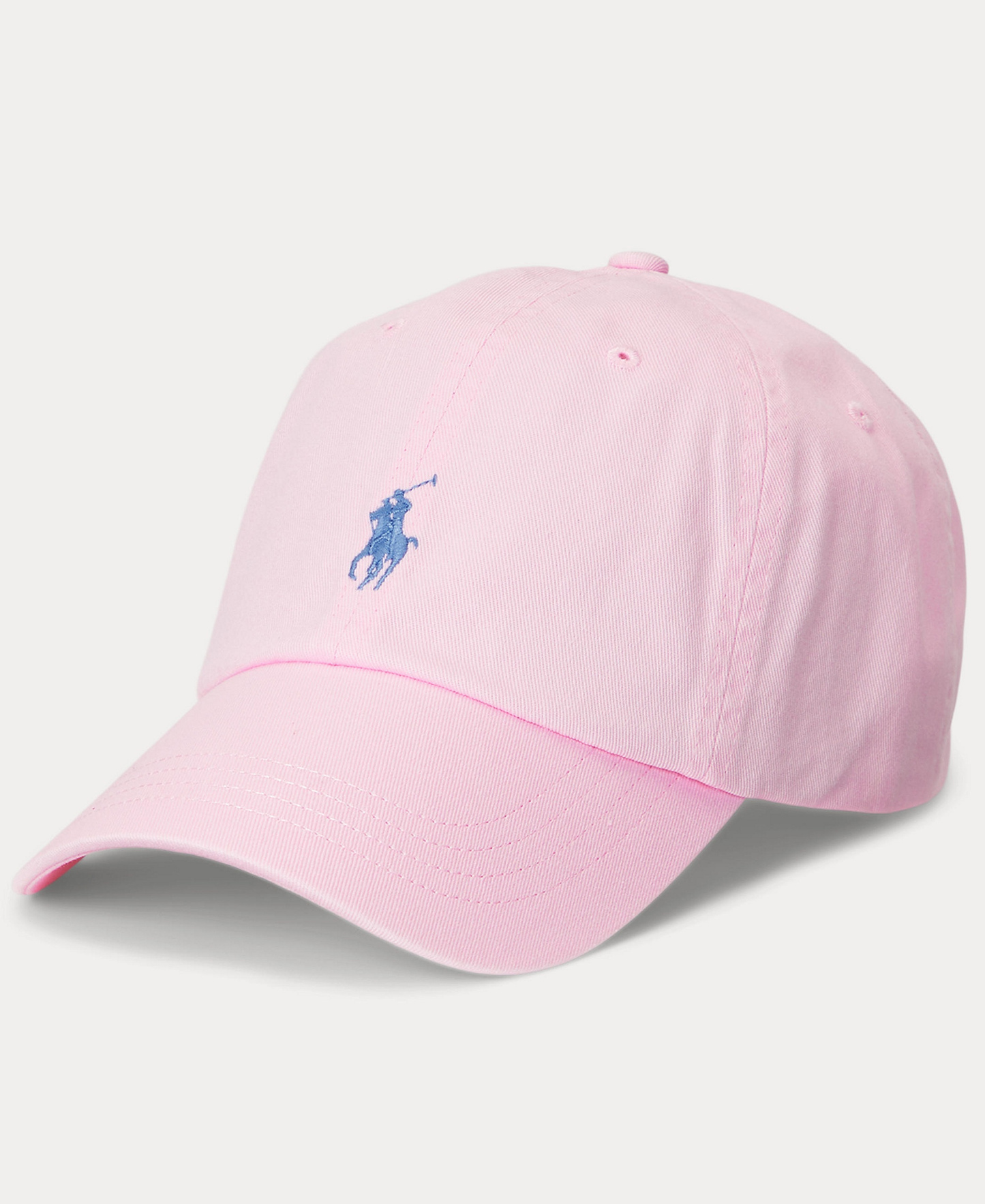 Polo Ralph Lauren Women's The Iconic Cotton Chino Ball Cap - Carmel Pink /Jewel Blue