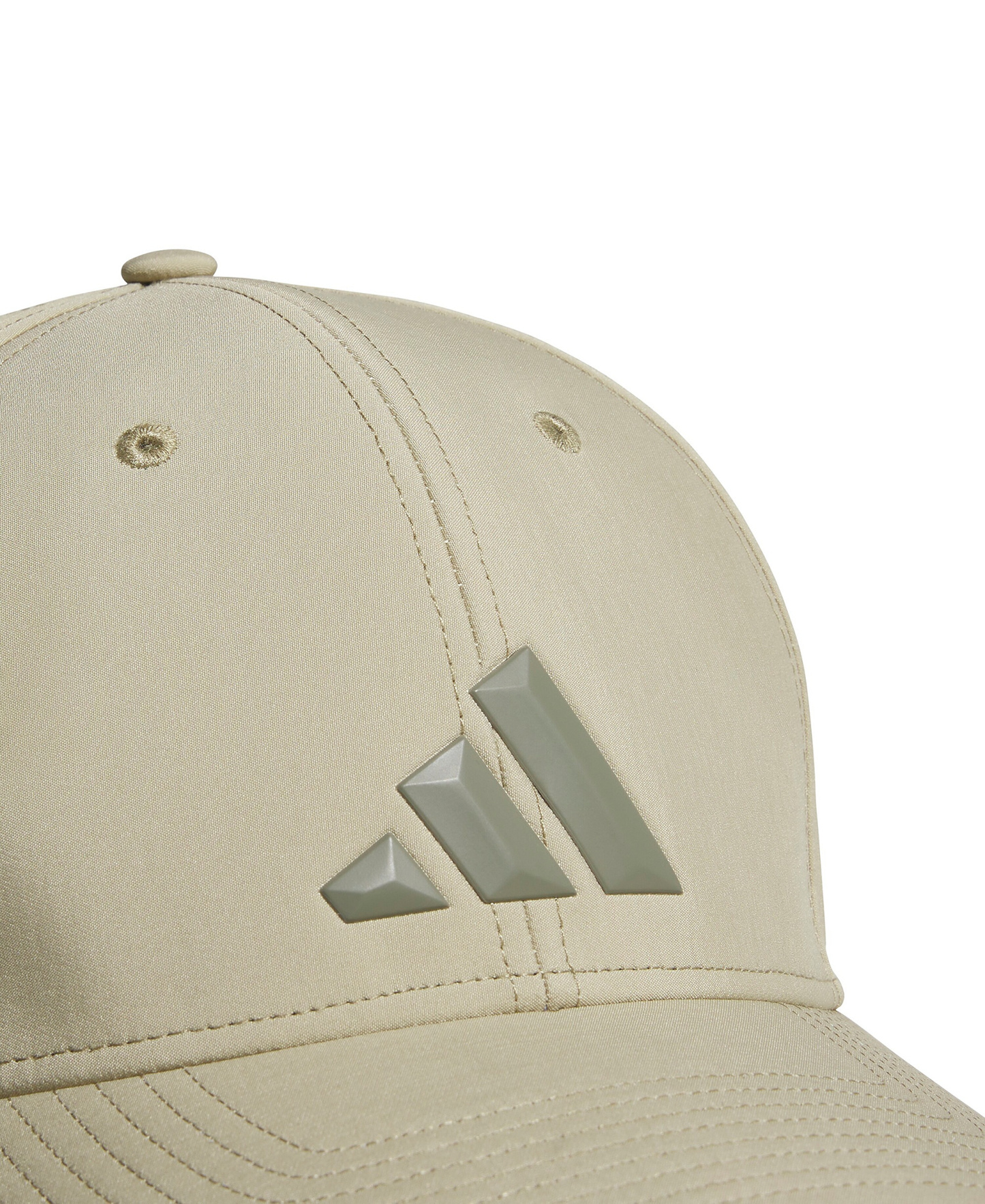 adidas Men's Game Day Stretch-Fit Hat - Khaki