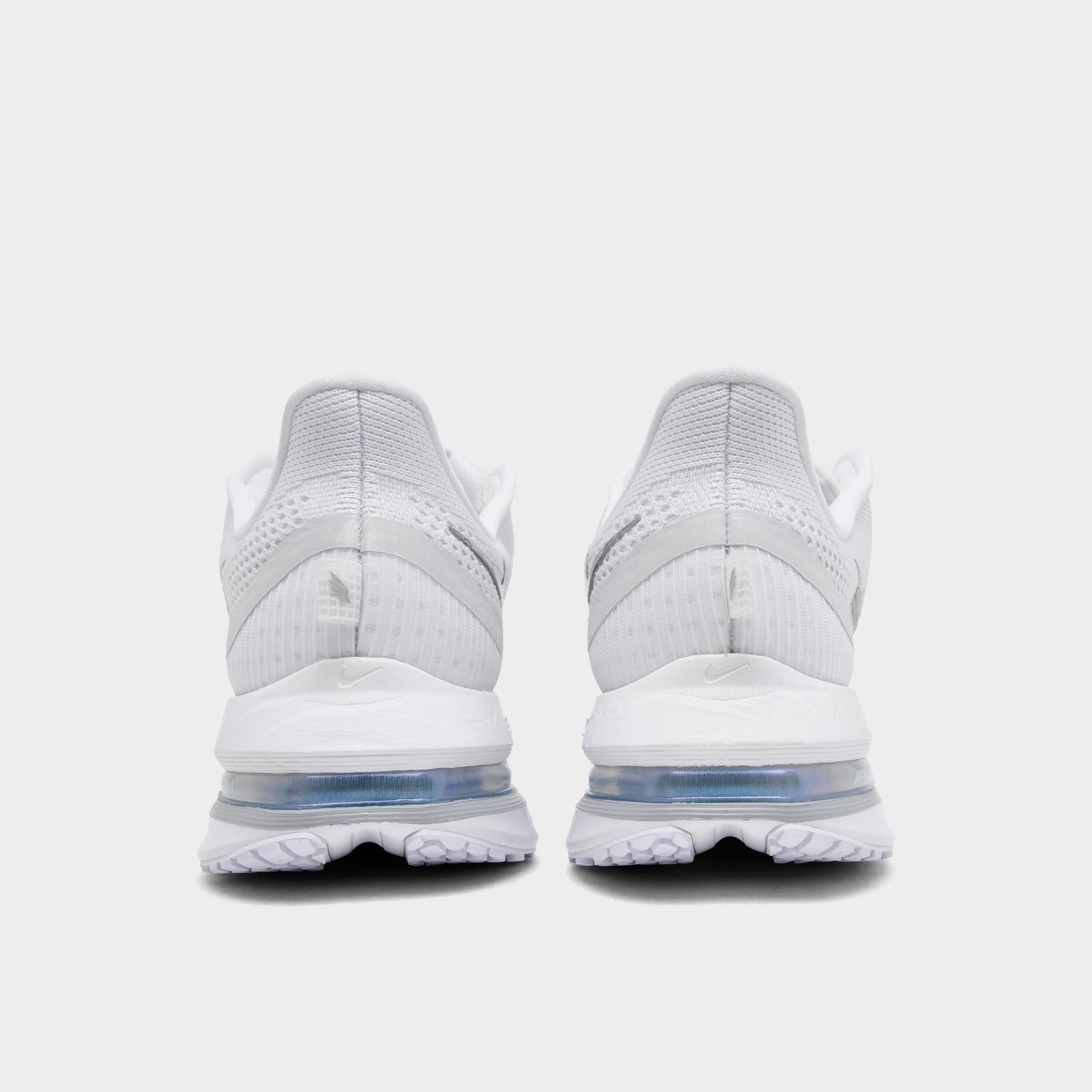 Men's Nike Pegasus Premium Running Shoes - White/Metallic Silver/Metallic Silver