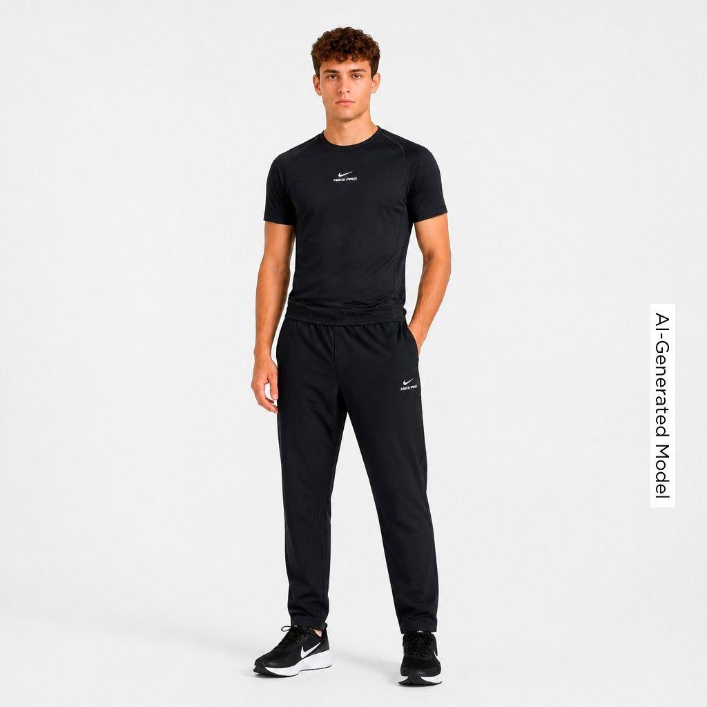 Men's Nithtke Pro Dri-FIT Training Top - Black/White