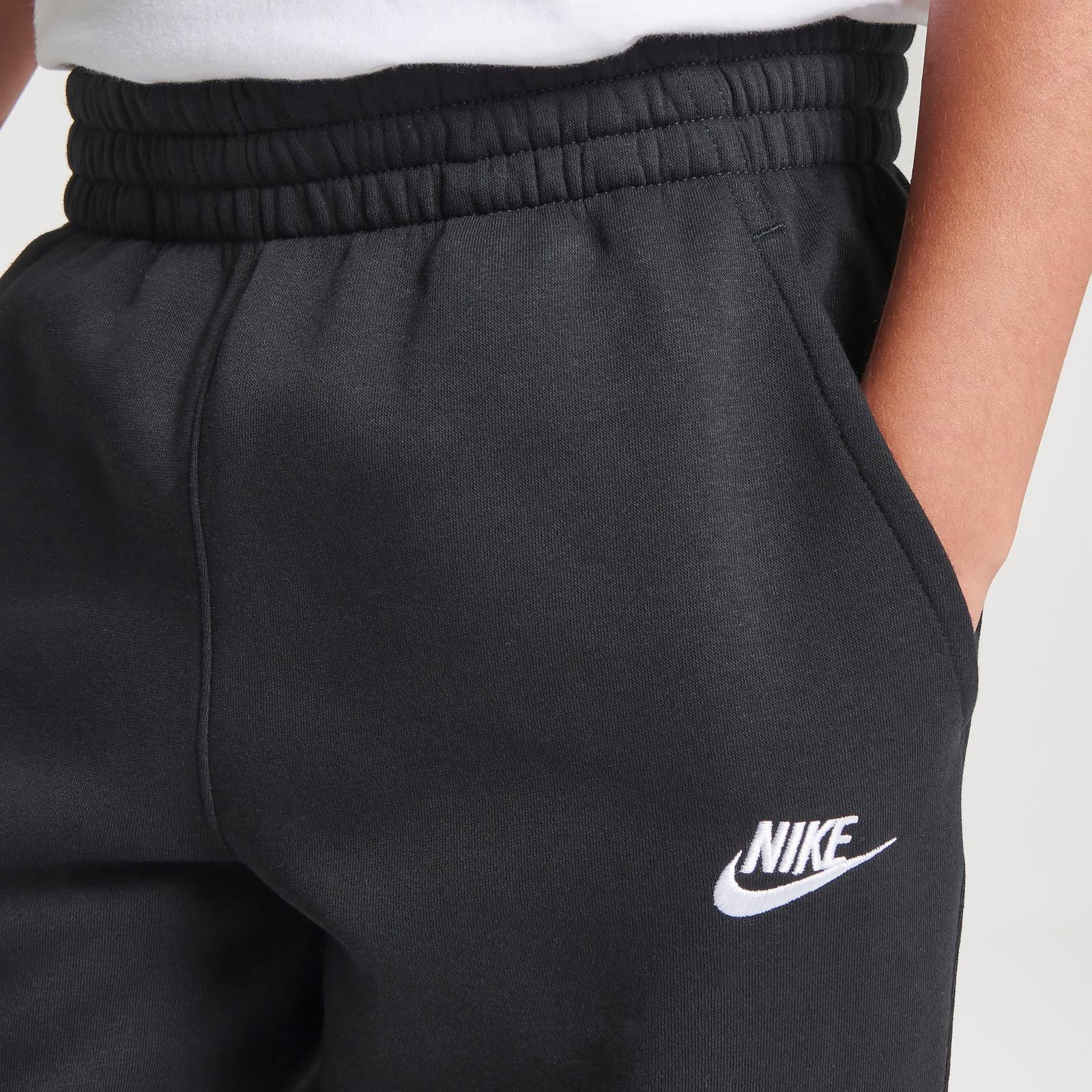 Big Kids' Nike Club Fleece Jogger Pants - Black