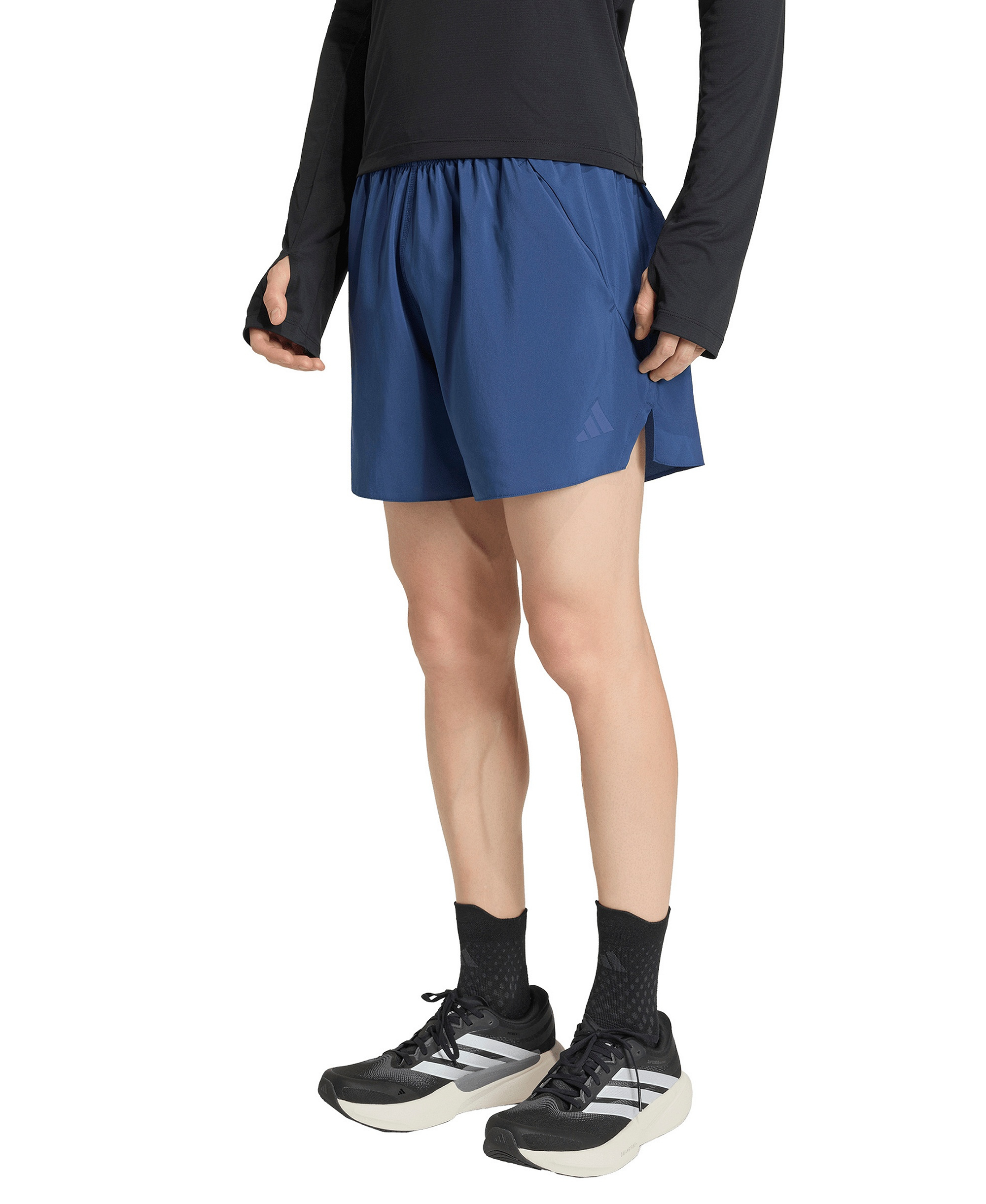 adidas Men's Running Iconic Shorts - Tech Indigo
