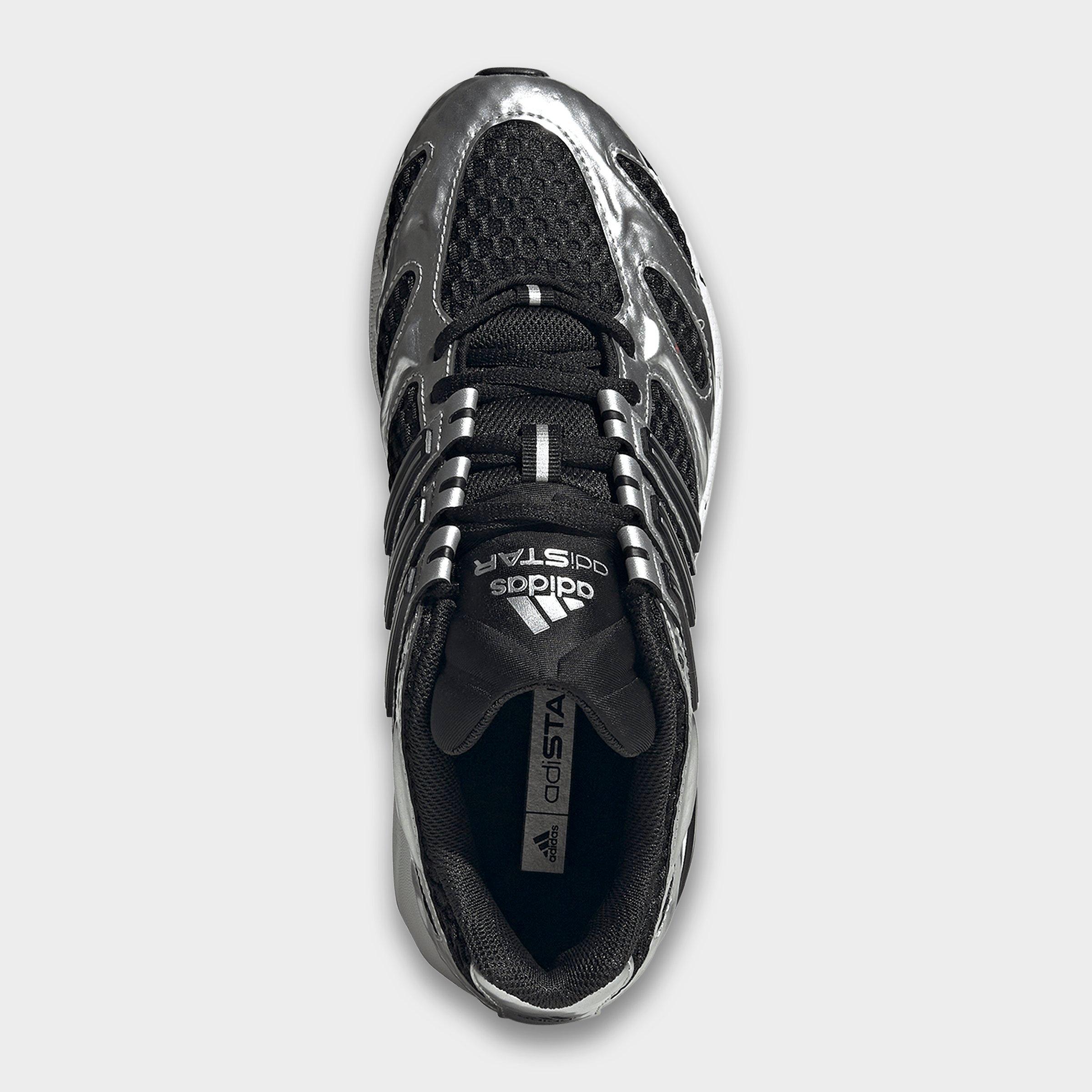 Women's adidas Originals Adistar MLD Casual Shoes - Core Black/Silver Metallic/Cloud White - Top view