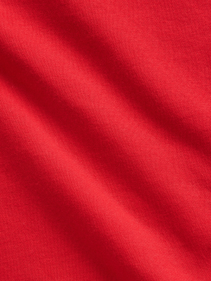VintageSoft Baggy Sweatpants - Modern red