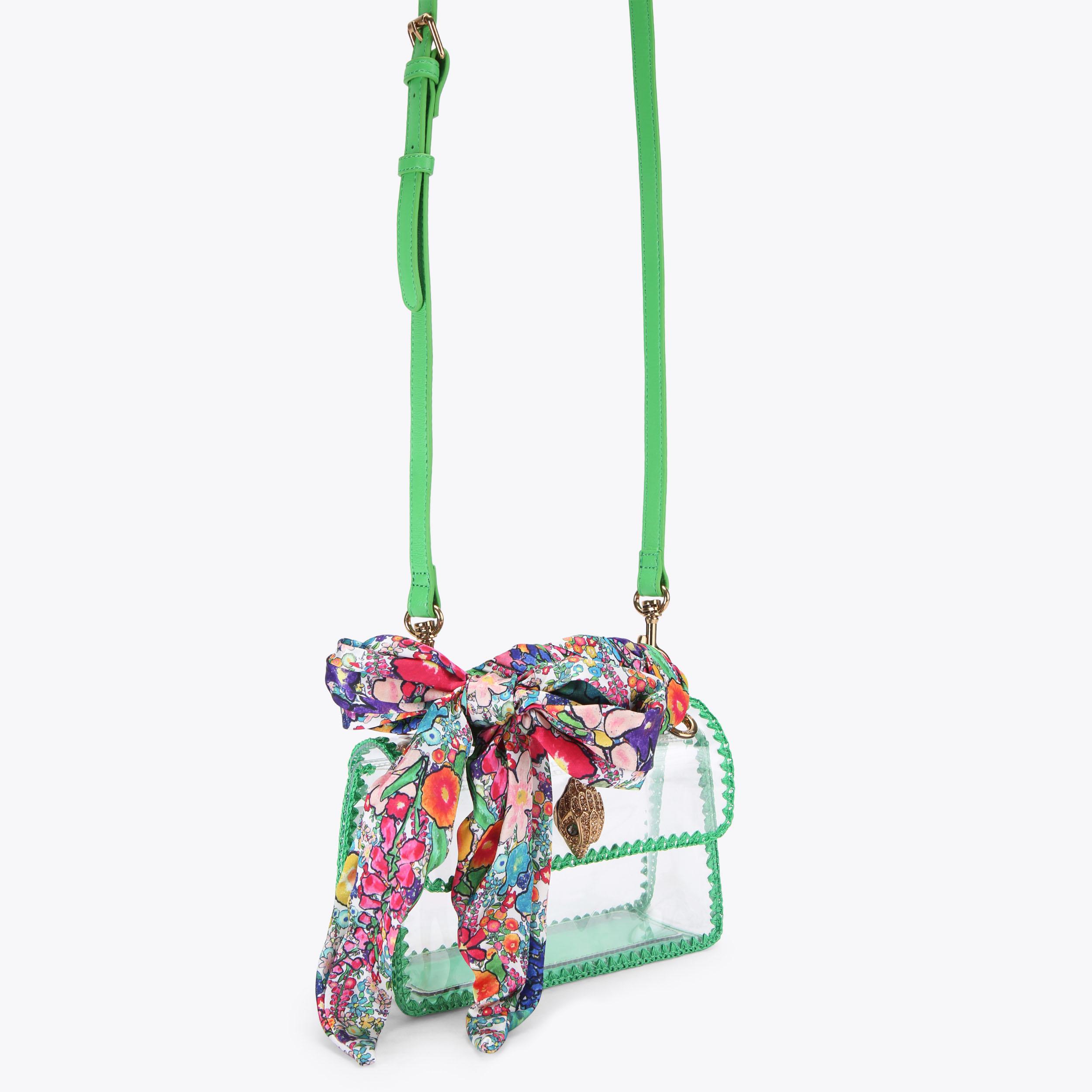 Kurt Geiger London Mini Vinyl Kensington Bag - Green - view 3