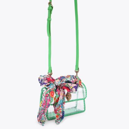 Kurt Geiger London Mini Vinyl Kensington Bag - Green - view 3