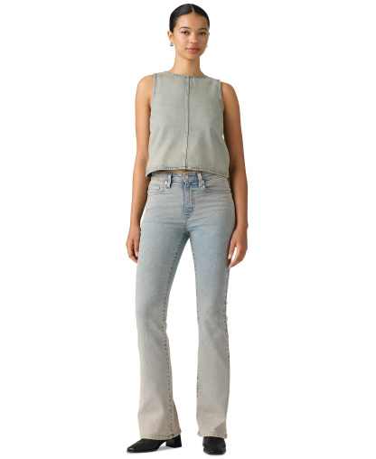 Levi's Women's 726 High-Rise Slim Fit Flare Jeans - Mine Time Str