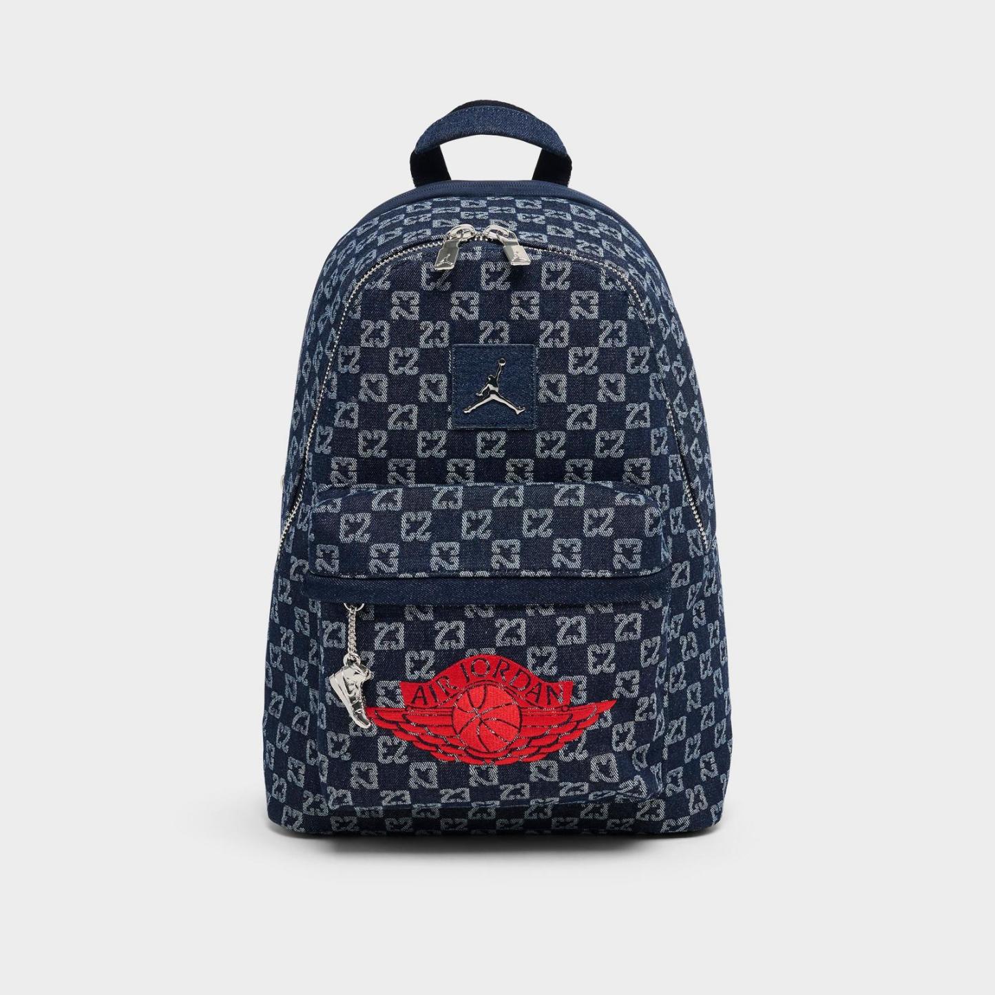 Jordan Wings 23 Monogram Backpack (20.8L) - Indigo Blue - view 3