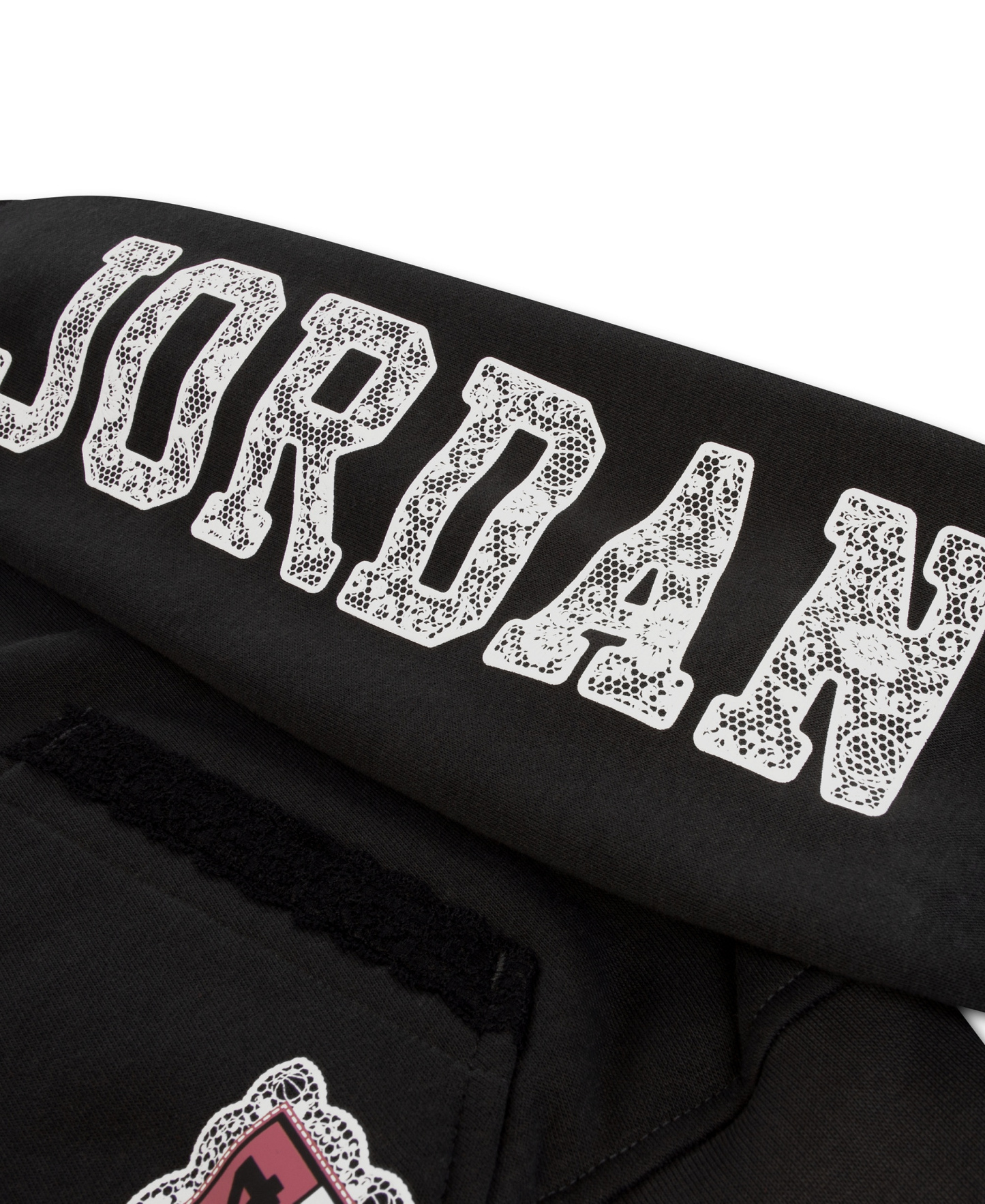 Jordan Girls' 7-16 Allstar Fleece Pullover Hoodie - Off Noir