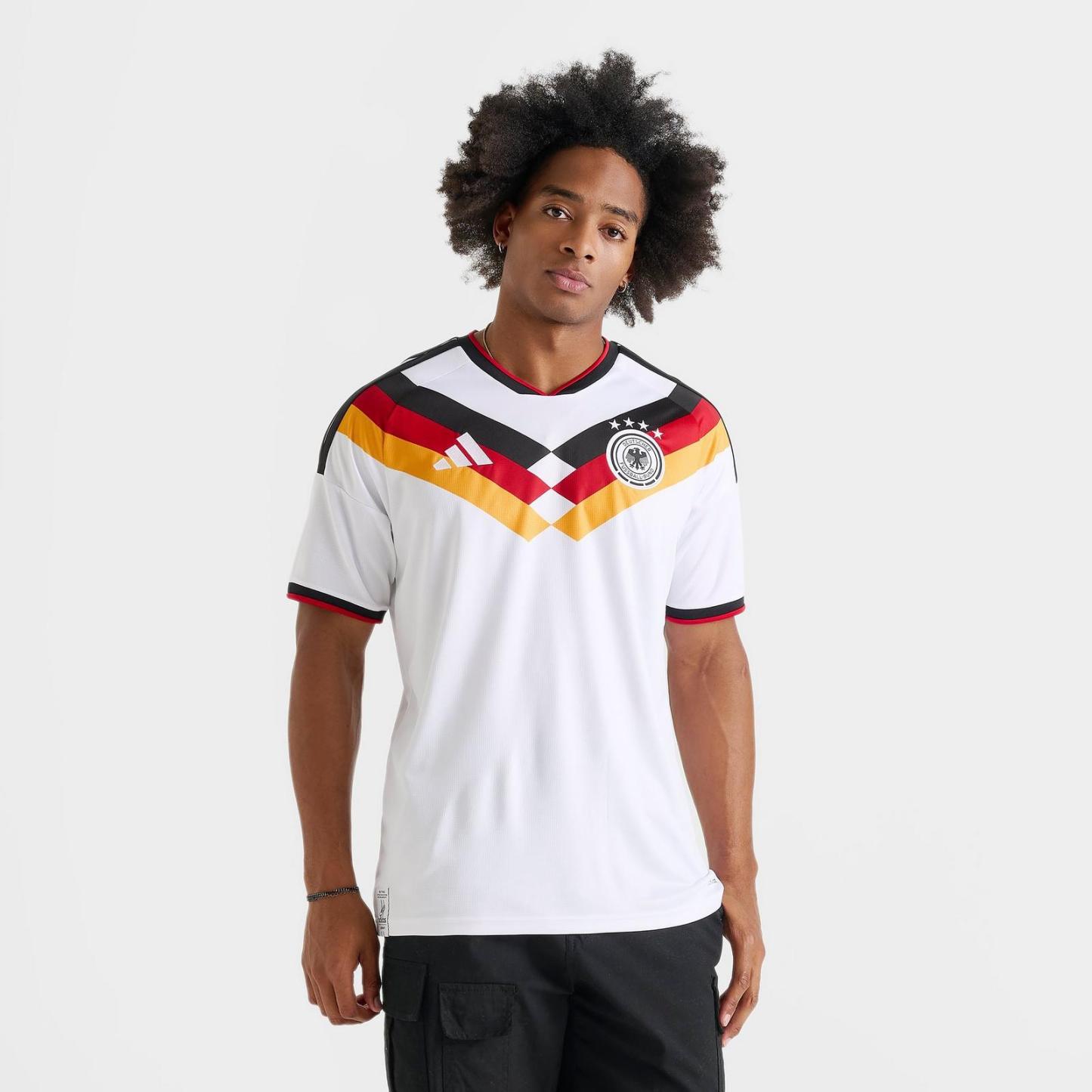Men's adidas Germany 2026 Home Replica Soccer Jersey - White - view 3