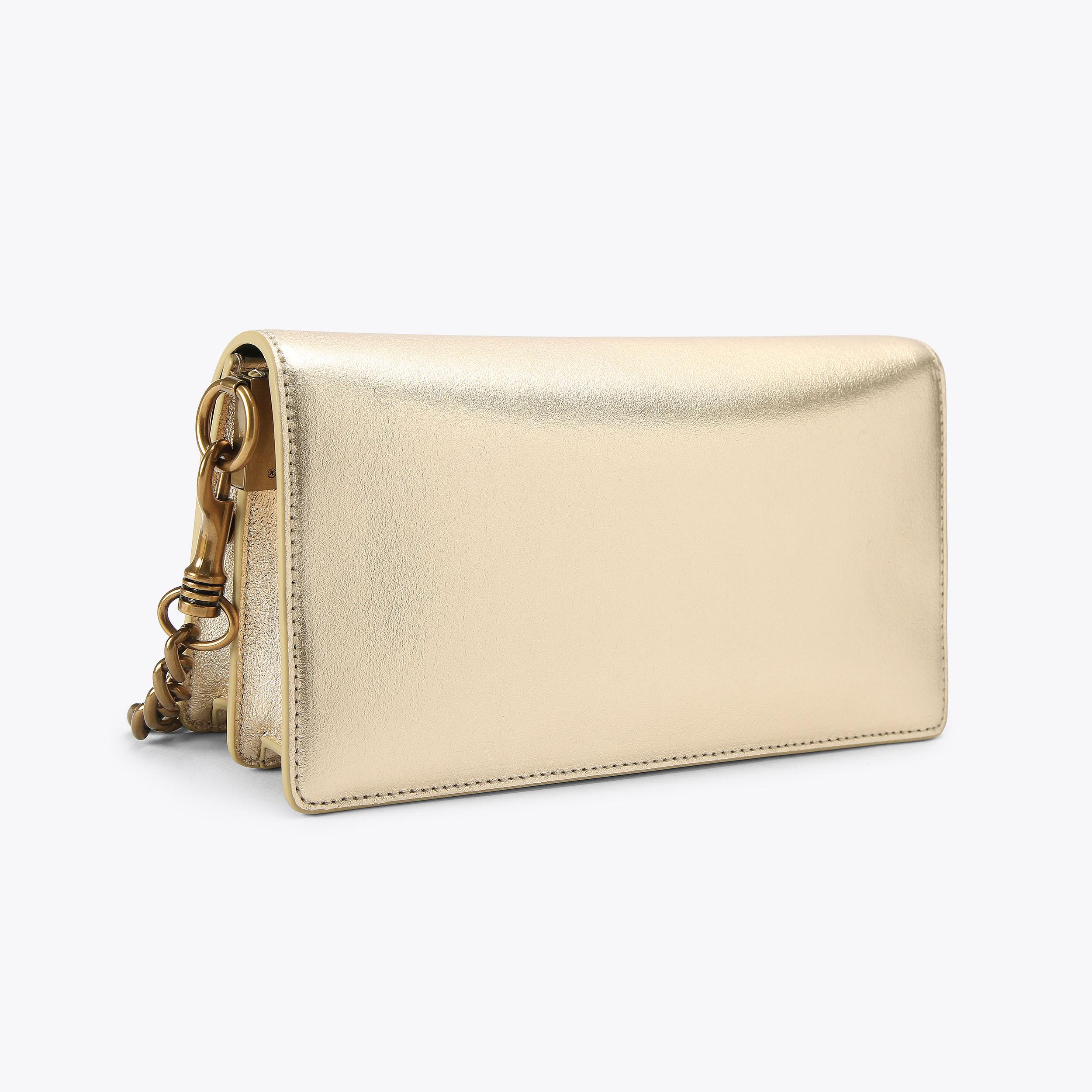 Kurt Geiger London Sloane Soft Shoulder Bag - Metallics - view 4