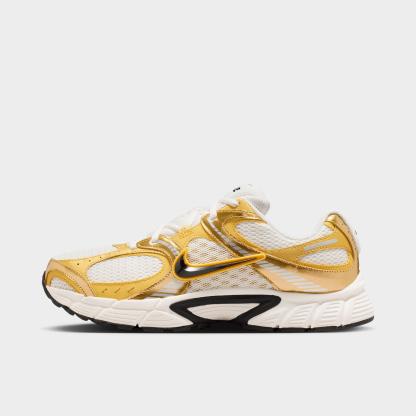 Men's Nithtke V5 RNR Casual Shoes - Part 1 - Sail/Buff Gold/Saturn Gold/Black - Left shoe facing left. Outside of the shoe.