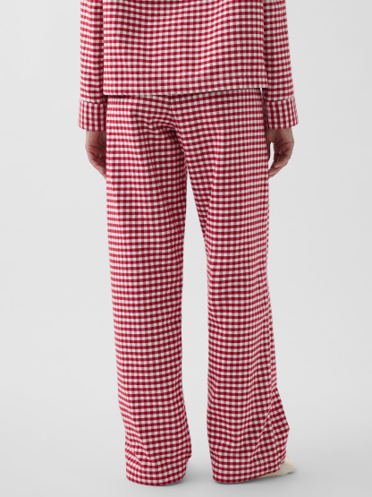 Adult Softest Flannel PJ Pants - Red gingham
