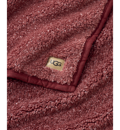 UGG® Classic UGGfluff Throw, 50" x 70" - Coffee Berry