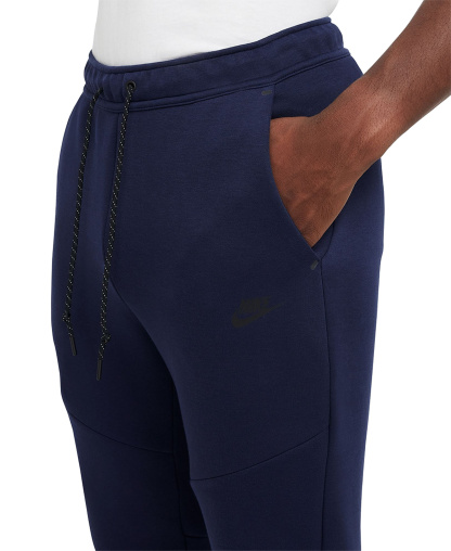 Nike Men's Tech Fleece Drawstring Joggers Pants - Dark Navy