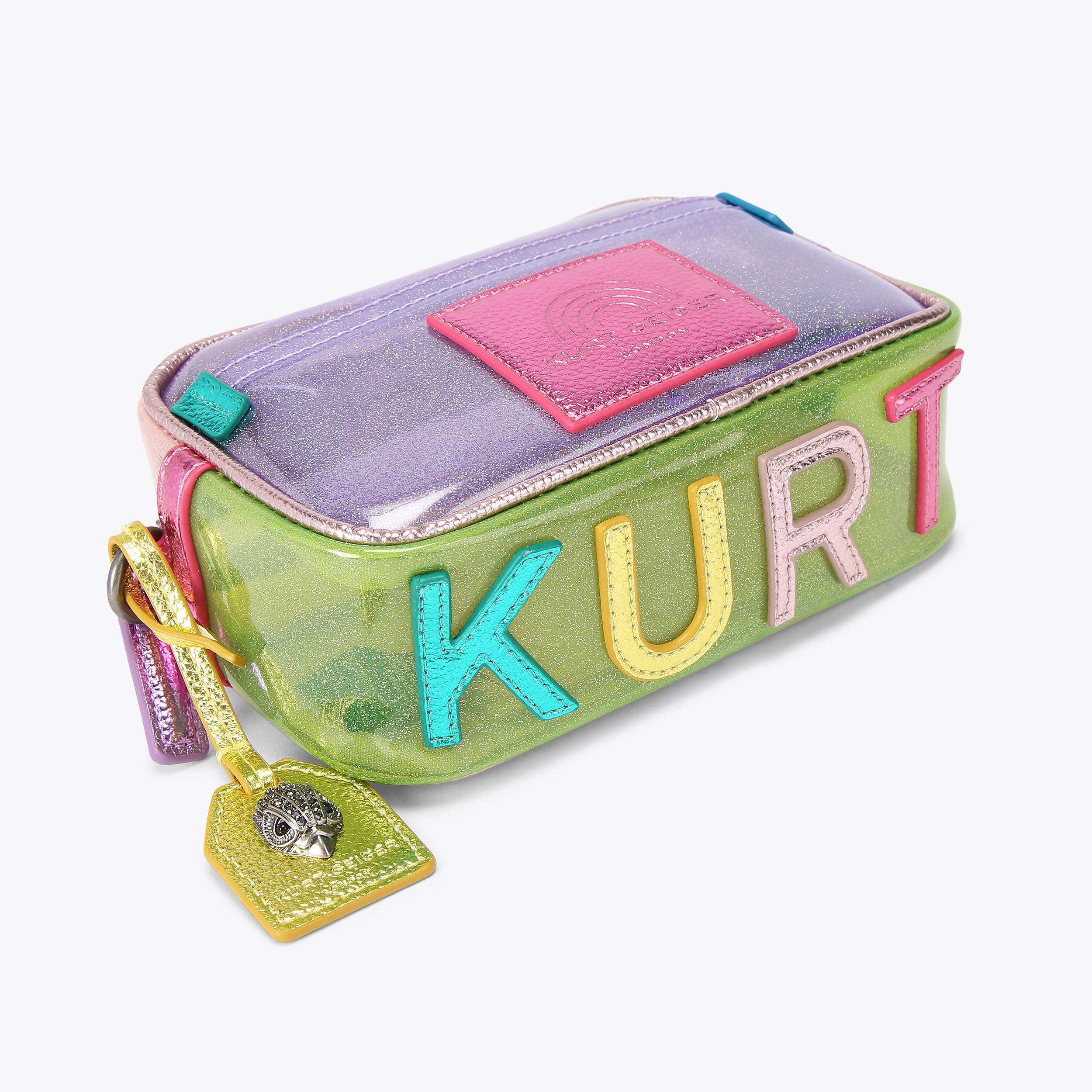 Kurt Geiger London Small Vinyl Southbank Camera Bag - Multi Colored - view 3
