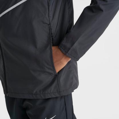 Big Kids' Nike Miler Training Jacket - Black/Reflective Silver