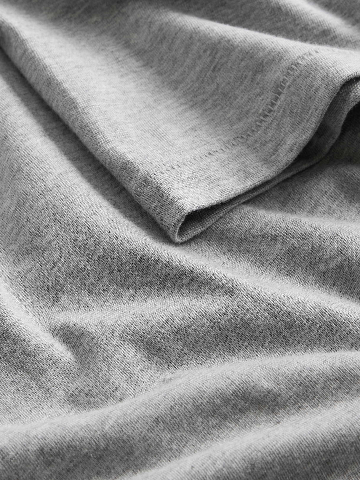 CloseKnit Jersey T-Shirt - Light heather grey