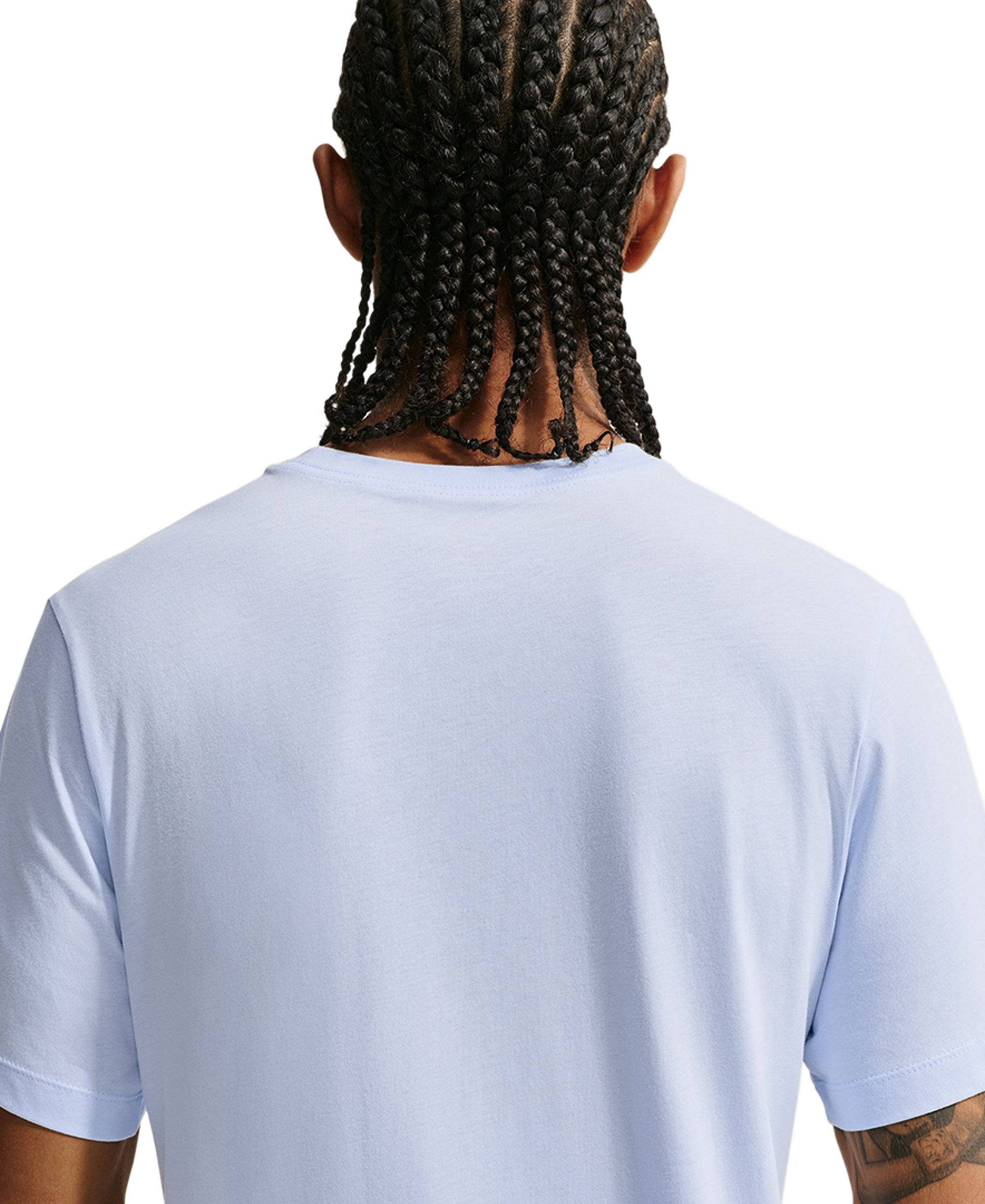 Nike Men's Sportswear Club Crewneck T-Shirt - Hydrogen Blue
