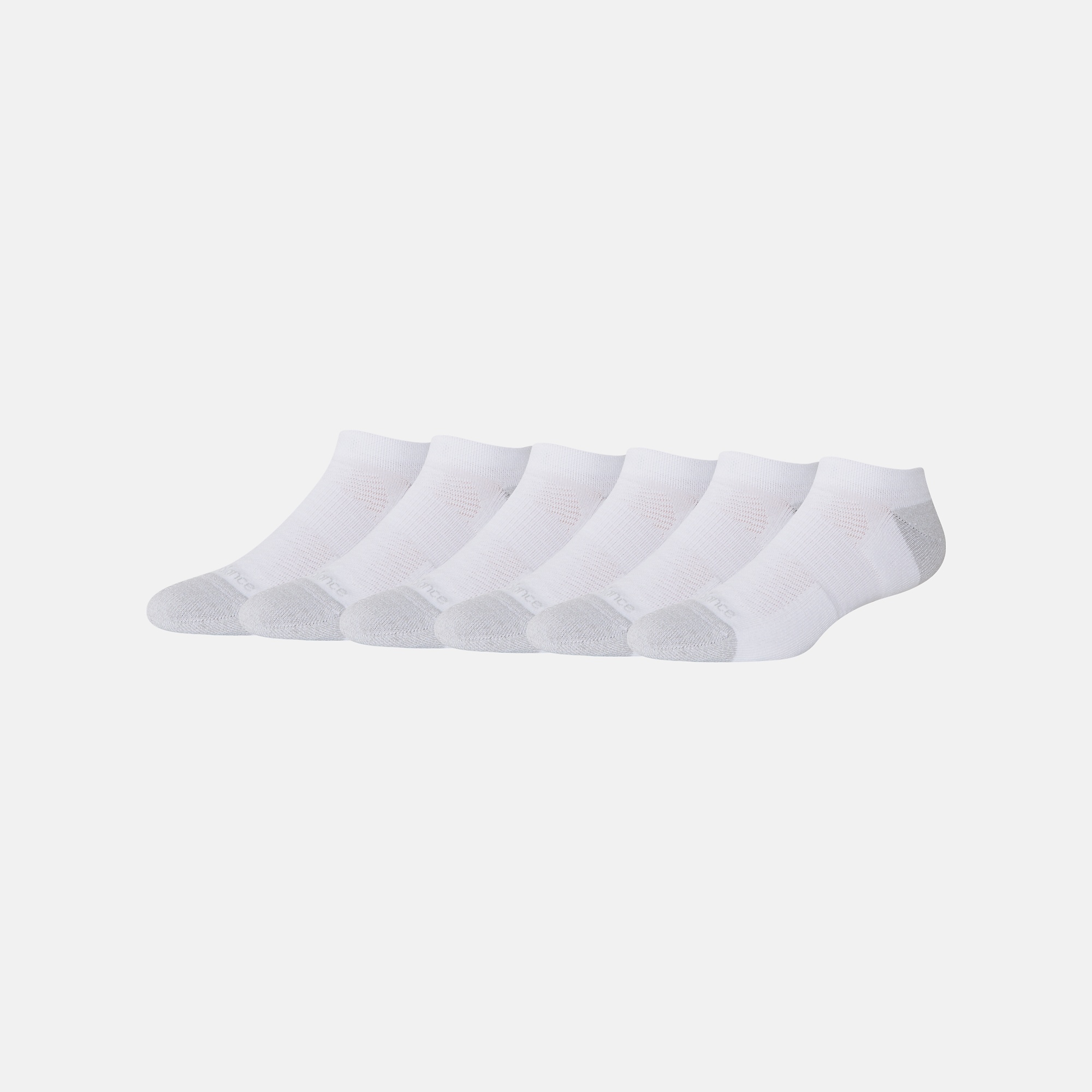 New Balance Active No Show Socks 6 Pack, LAS65204WT