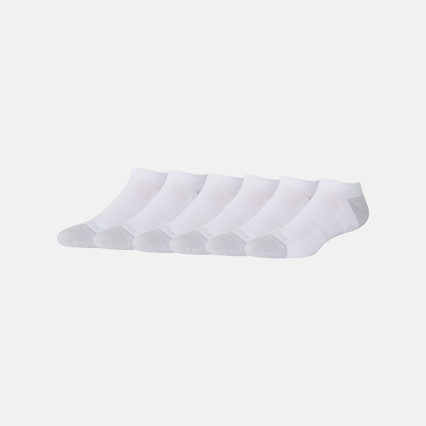 New Balance Active No Show Socks 6 Pack, LAS65204WT