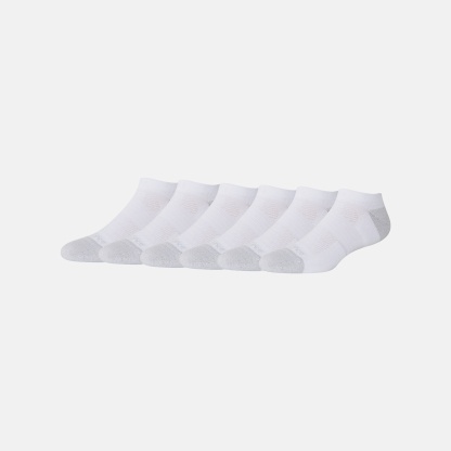 New Balance Active No Show Socks 6 Pack, LAS65204WT