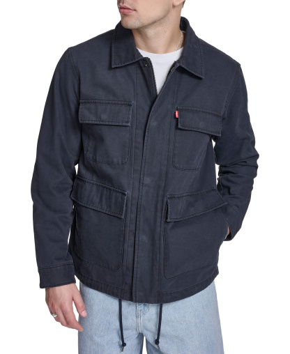 Levi's Men's Cotton Canvas Field Jacket - Navy